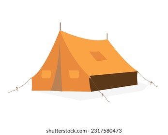 Tourist camping tent, campsite sport equipment, Hiking, hunting, fishing canvas