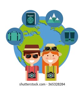 tourist concept design 