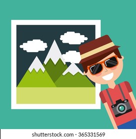 tourist concept design 