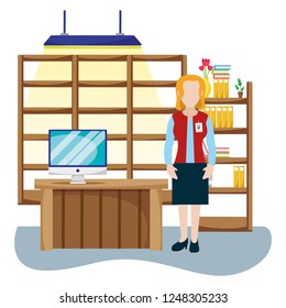 tourist guide cartoon