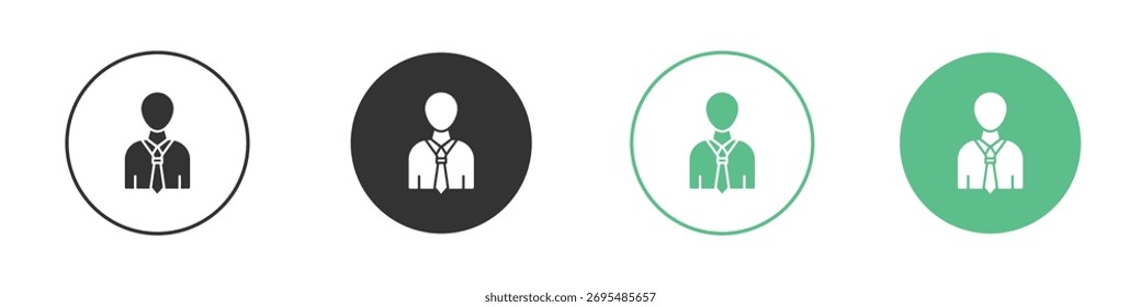 Pictograma de Vector de icono de guía turística para Elementos de interfaz ui ux