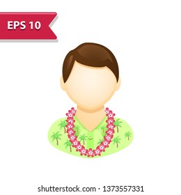 Tourist Icon. Professional, pixel-aligned icon in realistic colors.