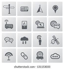 Tourist icons,vector