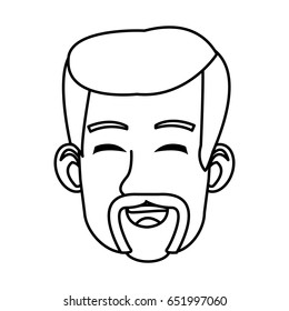 tourist man avatar character portrait image