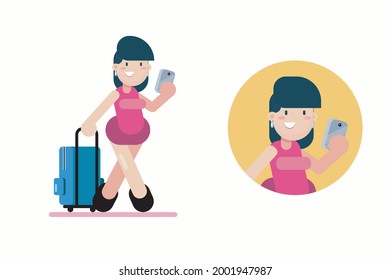 tourist summer voyage vacation traveler
