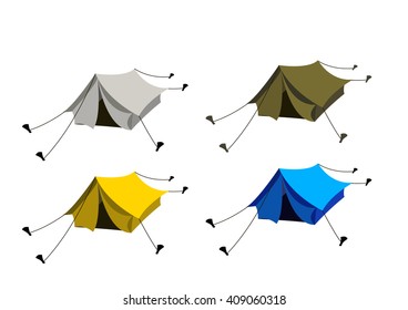 tourist tents