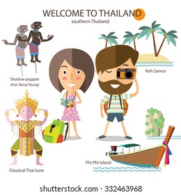 tourist travel to southern Thailand