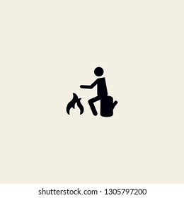 tourist vector icon