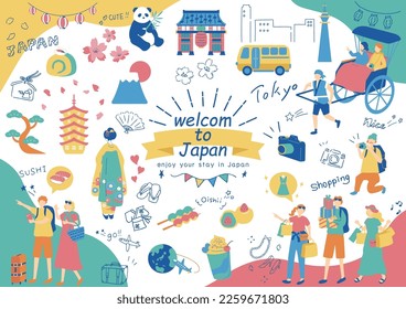 turistas visitando Japón desde otros países