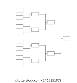 Grupo de torneos de 8. cuartos de final, semifinales, final. Juego, clasificación, equipo. Gráfico gráfico, infografías. 