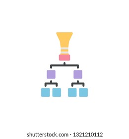 Tournament Icon Vector Illustration in Flat Style for Any Purpose