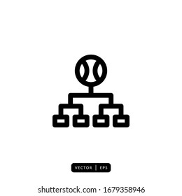 Vector de iconos del torneo - Signo o símbolo