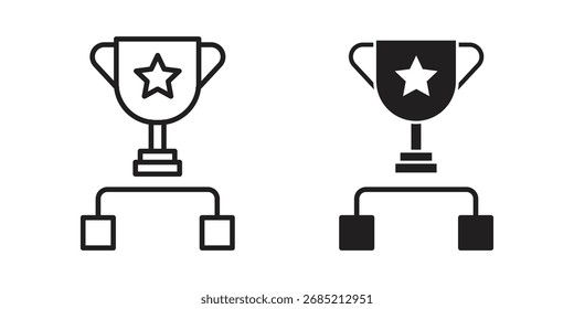 Tournament icon vector sign symbol