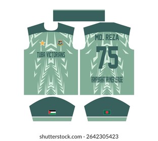 Tournament Unique Jersey Illustrator Design