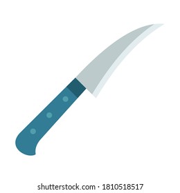 Tourne knife vector flat material design isolated object on white background.