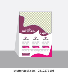Tours And Travel Design For Flyer 