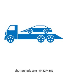 Tow. Flat pattern transporter. Most car carries a small sports car