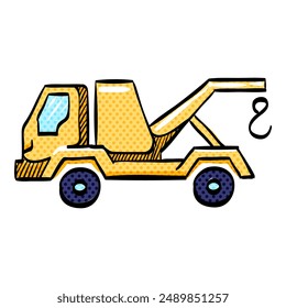 Tow halftone icon hand drawn color vector illustration