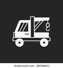 Tow truck icon