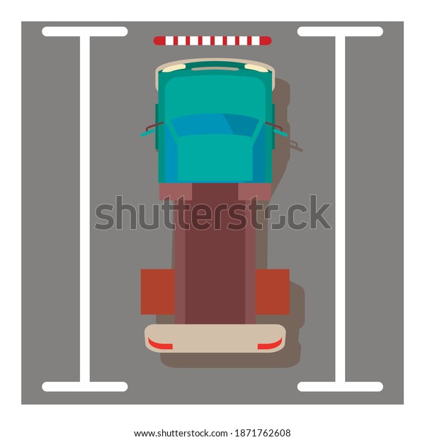 Tow truck icon. Isometric illustration of tow truck\
vector icon for web