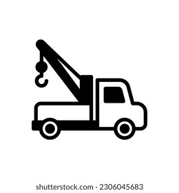 Tow Truck icon in vector. Illustration