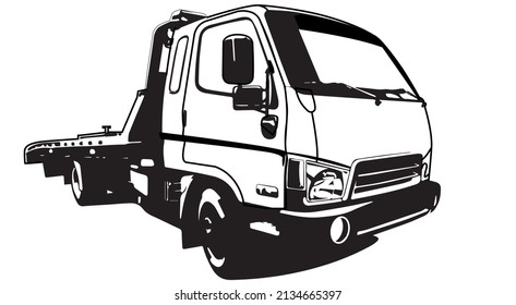 333 Tow truck sketch Images, Stock Photos & Vectors | Shutterstock