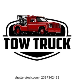 tow truck wrecker vector image