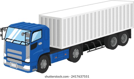 A tow vehicle is a structure in which the driver's seat, cargo bed, and passenger car can be separated.