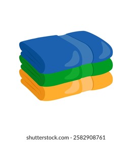 Towel, Beauty and Spa Vector isolated Illustration