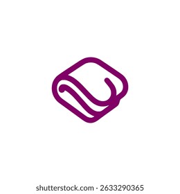 towel clean hygiene logo vector illustration template design