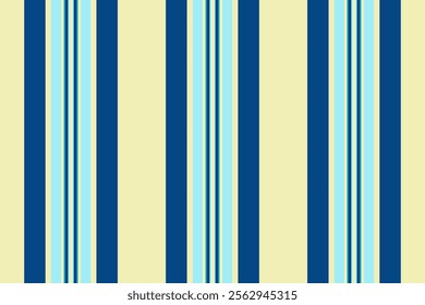 Towel fabric textile lines, multi pattern vertical background. Square stripe texture seamless vector in cyan and light colors palette.