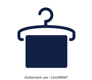 towel glyph icon , designed for web and app