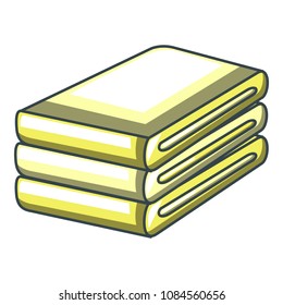 Towel group icon. Cartoon of towel group vector icon for web design isolated on white background