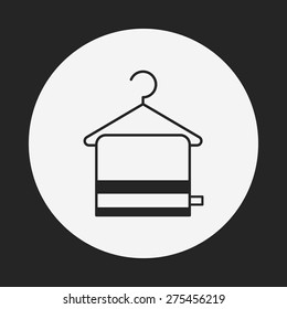 towel hanger icon