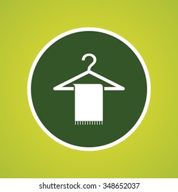 Towel & Hanger Icon