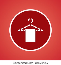 Towel & Hanger Icon