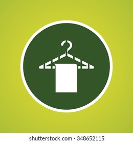 Towel & Hanger Icon