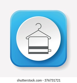 towel hanger icon