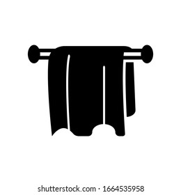 towel hanger icon design, flat style icon collection