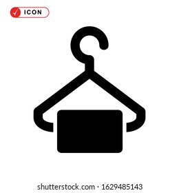 towel hanger icon or logo isolated sign symbol vector illustration - high quality black style vector icons
