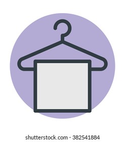 Towel Hanger Vector Icon