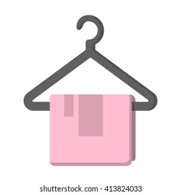 Towel icon.  