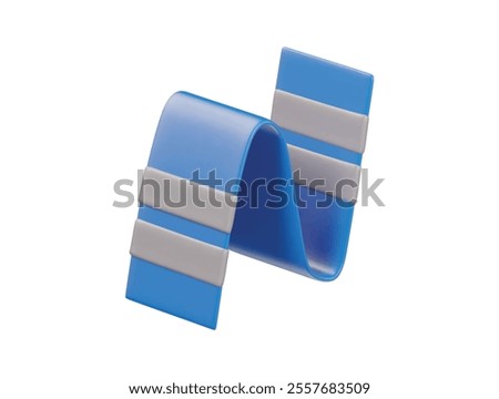  Towel icon 3d render illustration