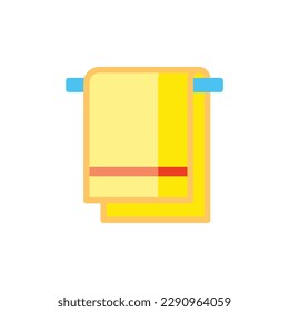 towel icon design vector template
