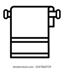 Towel Icon Element For Design