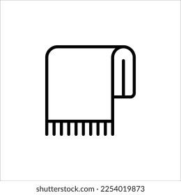 towel icon. Element of web icon for mobile concept and web apps. vector illustration on white background