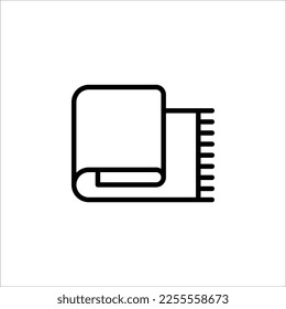 towel icon. Element of web icon for mobile concept and web apps. vector illustration on white background