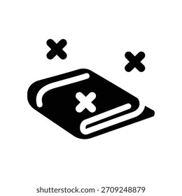 Handtuch Symbol Illustration Vektor Design Vorlage