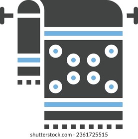 Towel Icon image. Suitable for mobile application.