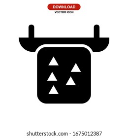 towel icon or logo isolated sign symbol vector illustration - high quality black style vector icons
